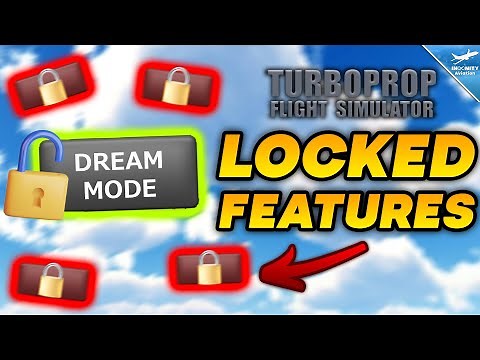 Exploring LOCKED TFS FEATURES! - Turboprop Flight Simulator