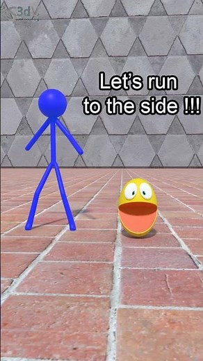 HELP Pacman and friend remember the life saving numbers🫲6 7🫱 #friendship #pacman #stickman #domino