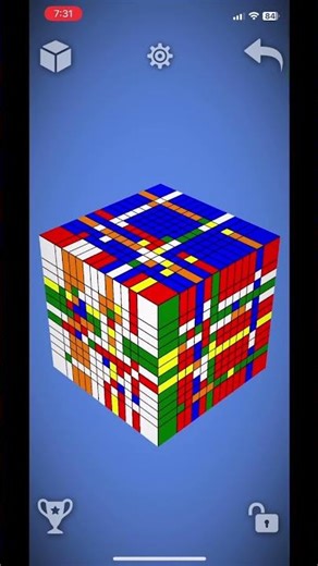 Solving on app | 13x13 Rubik’s cube