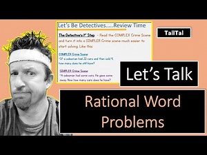 Rational Numbers Word Problems - Math with TallTal