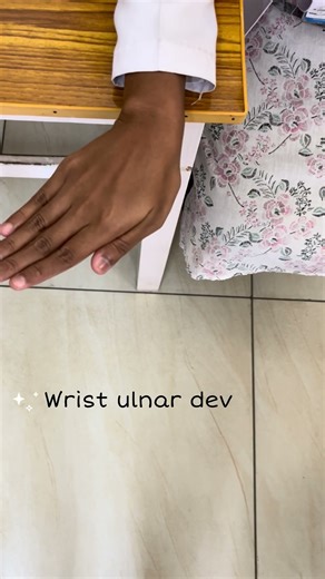 Wrist ROM exercise