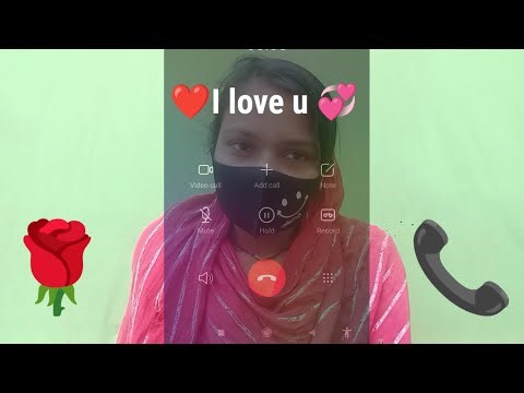 I love you 💓 my jaanu 💕 girlfriend call you video call girl prank preeti ji angry call Prank love