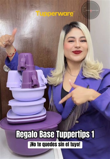 Regalo Base Tuppertips 1 de Tupperware - ¡No te quedes sin el tuyo!