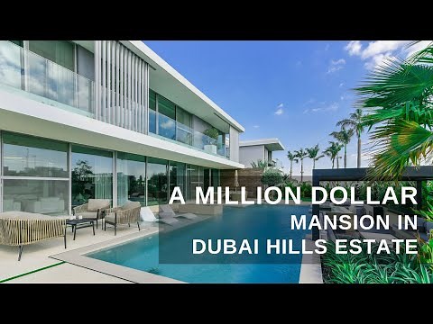 A Million Dollar Listing | 7 Bedroom Luxury Villa For Sale in Dubai Hills Estate