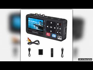 UNISHEEN UR230A Analog CVBS RCA SVideo Camera USB Tape VCR VHS Capture Card Box MP3 Video Recoder E