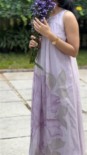 the âme stories on Instagram: "AMYLIS She moves like morning light — quiet, tender, lavender. AMYLIS, where pastel becomes poetry. Code: AMED004 Only limited orders will be taken."