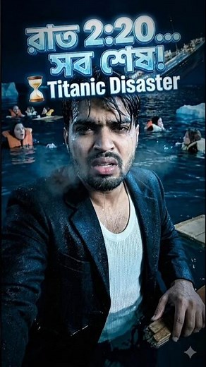 Surviving the Titanic Disaster: My Emotional Journey! 🌊😱 #shorts #ytshorts #vlog