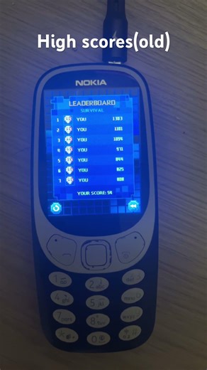 My Nokia snake high score #nokia #snake #snakegame