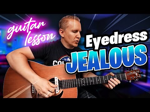 Eyedress - Jealous - Guitar Tutorial