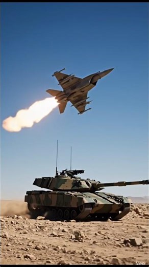 Fighter Jet vs Tank 💥 Missile Attack | Amazing 🇮🇳 #shorts