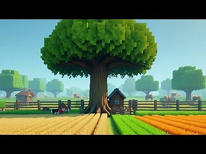 From Seed to Harvest: Complete Minecraft Farming Guide"#minecraft gameplay ✅