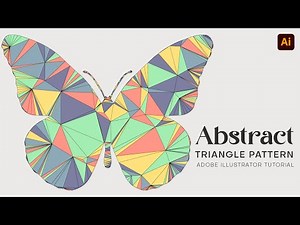 Abstract Triangle Pattern | Adobe Illustrator Tutorial