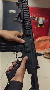 Panther DPMS SBR Full Auto Blowback Rifle #shotsfeed #airsoft #shortvideo #panther #sbr2 #dpms #co2