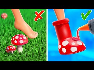 DIY Shoes 👠 🤩 *Free Hacks and Сrafts for your Dolls*