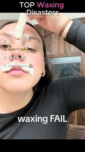 TOP Waxing Disasters #waxing #fails #beautyfails #funnyshorts