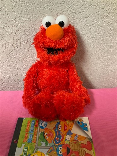 GUND Plush Elmo & Sesame Street Activity Book Stuffed Animals Plush Toys Stickers Gifts for Girls Boys Son Daughter - Etsy