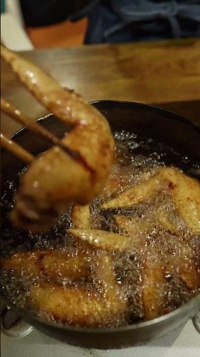 鳥の手羽先揚げたらどうなるの？ ＃手羽先 ＃ずんだもん ＃簡単レシピ