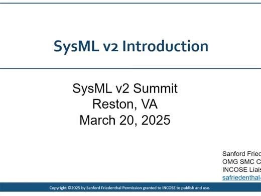 SysML v2 Introduction