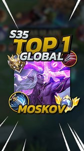 803K views · 8.5K reactions | Top 1 Global Moskov 63% Winrate Crit Build & Tips Mobile Legends #reels #MobileLegends #MLBB #MobileLegendsBangBang | MLfacts | Facebook