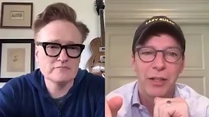 48K views · 569 reactions | Sean Hayes and Conan discuss two popular quarantine activities: attending Zoom meetings and watching #TigerKing. #ConanAtHome | Team Coco | Facebook