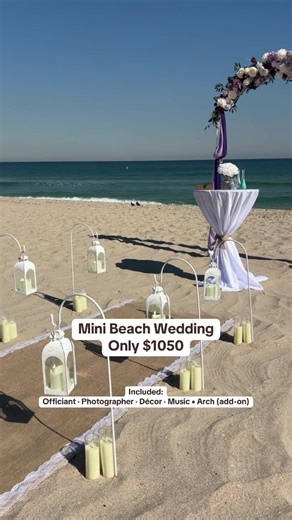 Romantic Wedding Ceremony Package for Just $1050