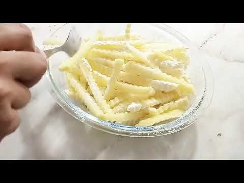 Curly fries 🍟 homemade | homemade fries 🍟