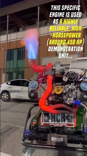 Insane Flame-Throwing Subaru EJ25 Boxer Engine #subaru #boxerengine