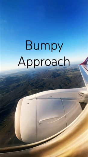 Embraer 190 Timelapse approach into Canberra - bumpy ending!