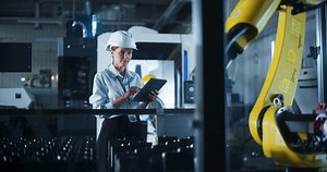 Portrait Beautiful Manufacturing Technician Working On Stock Footage Video (100% Royalty-free) 3549904423 | Shutterstock