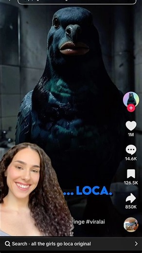 I actually can't believe this is what's going viral right now 🤣#pigeon #loca #cantinapartner