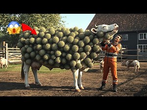 SAR Team Rescues White Cow Covered in Mysterious Parasite! Dramatic & Heartwarming