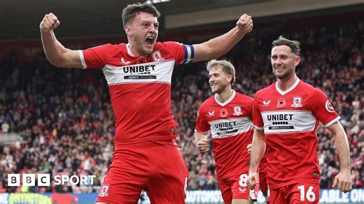 Middlesbrough 2-1 Birmingham City: Boro brush off manager Rob Edwards' likely exit to beat Blues