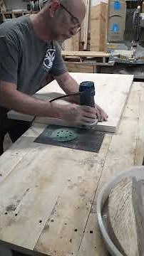 Round Over Edges of a table top