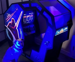 Making a Sit Down Version of the Star Wars Arcade Game at Home