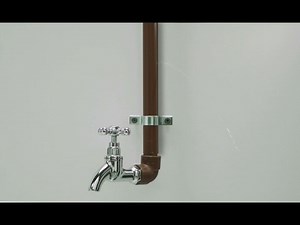 Cómo reparar pinchadura de Caño de Canilla con Poxilina