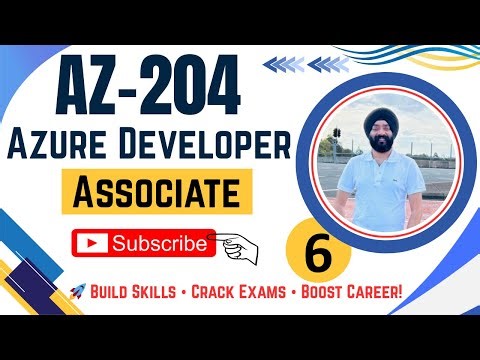 Part 6: AZ-204 Crash Course | 2025 – Key Concepts, Practice Questions & Pro Tips to Succeed #az204