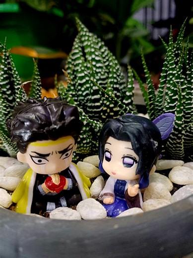 Tiny Anime Haven Who needs a time machine when a tiny anime garden can take you straight back to your happiest childhood memories? 🌵🍃 #AnimeMemories #InnerChild #NostalgiaFeels #PlantLover #SucculentGarden