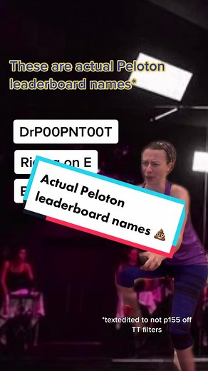 Funny Peloton Leaderboard Names
