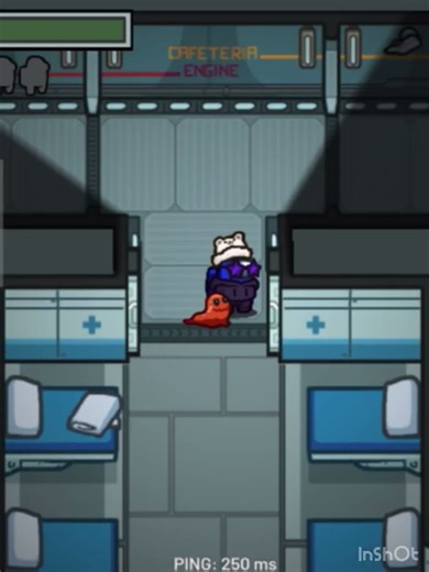 Among us Hide n seek Skeld map Part 1#shorts