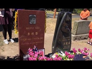 Bruce Lee's grave site Jul 20th 2017 Seattle WA