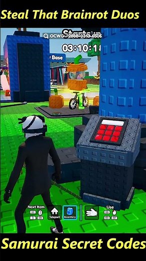 STEAL THAT BRAINROT DUOS MAP FORTNITE - SAMURAI SECRETS CODES ocwg@