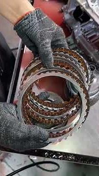 Complete process of disassembling and repairing a Toyota CVT transmission after it has been flooded.