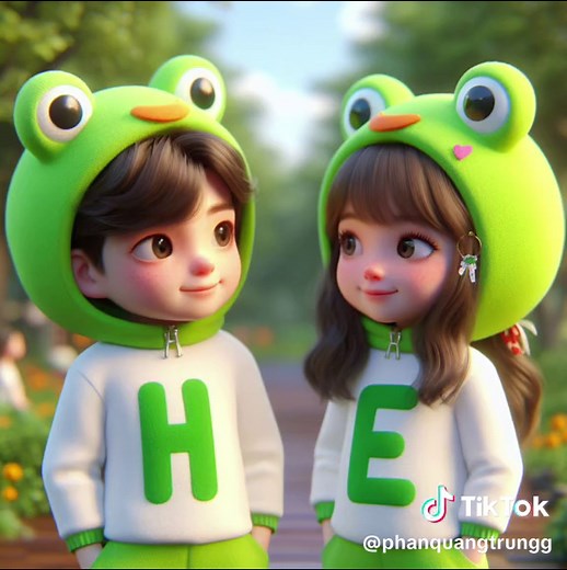 Cute Anime Avatar Chibi Couple Wallpaper H and E | Love Couple