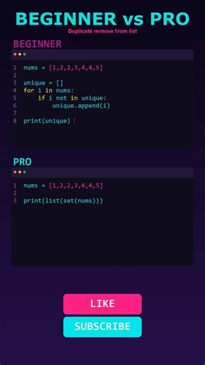 This Will Instantly Reveal Your Level 😳 #shorts#python #beginnervspro #ytshorts