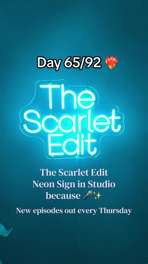 Something a little different today because I’m trying new things and having fun with it. I am obsessed with the lighting in my house. It makes it so relaxing and enjoyable to be in. Having lights on dimmers is the best invention, right?? New episode of The Scarlet Edit is out today, and it’s a good one! All about prenups and why they’re a good idea, and help open the door to have honest discussions about money and finances. 🎧❤️‍🔥