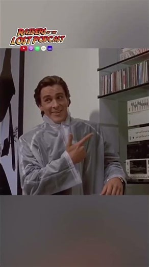 “Do you like Huey Lewis and the News?” #raidersofthelostpodcast #americanpsycho #christianbale