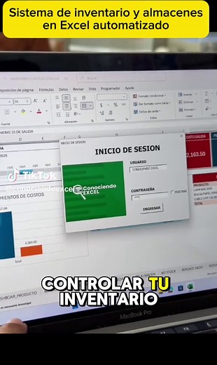 Sistema de Control de Inventario en Excel