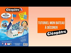 Comment assembler son bateau en carton à décorer ?