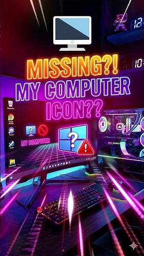 😱 Desktop లో This PC / My Computer icon కనిపించట్లేదా?