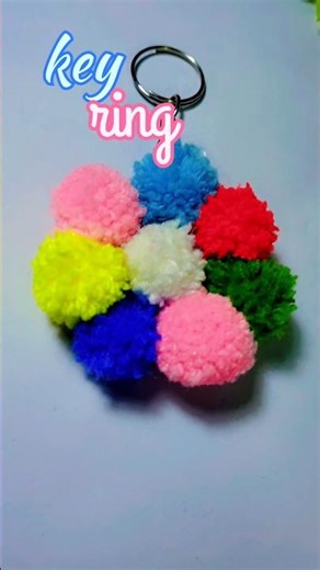 diy key ring #youtubeshorts #diy #craftyhome #keyring